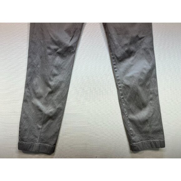 J.Crew Mens Trade Mark 770 Straight Chino Pants Flat Front Stretch Sz 34x34 Gray - Picture 11 of 11